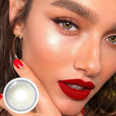 Lentes de contacto de color marrón claro con prescripción médica de Rusia